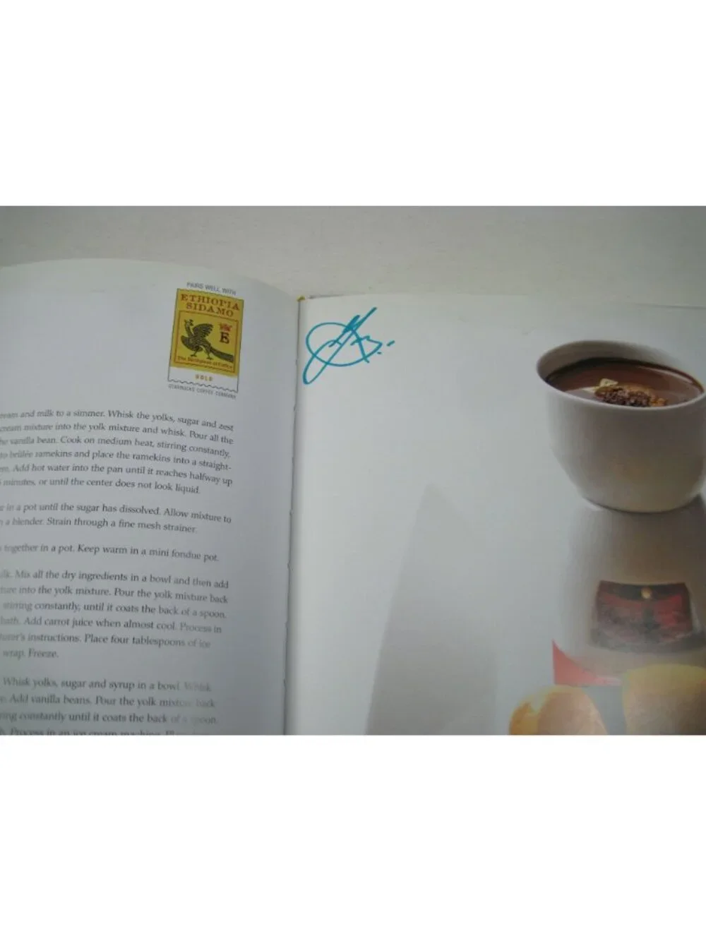 The Colors Of Dessert Hardcover Cookbook Battman Signed by Several Chefs STAINED